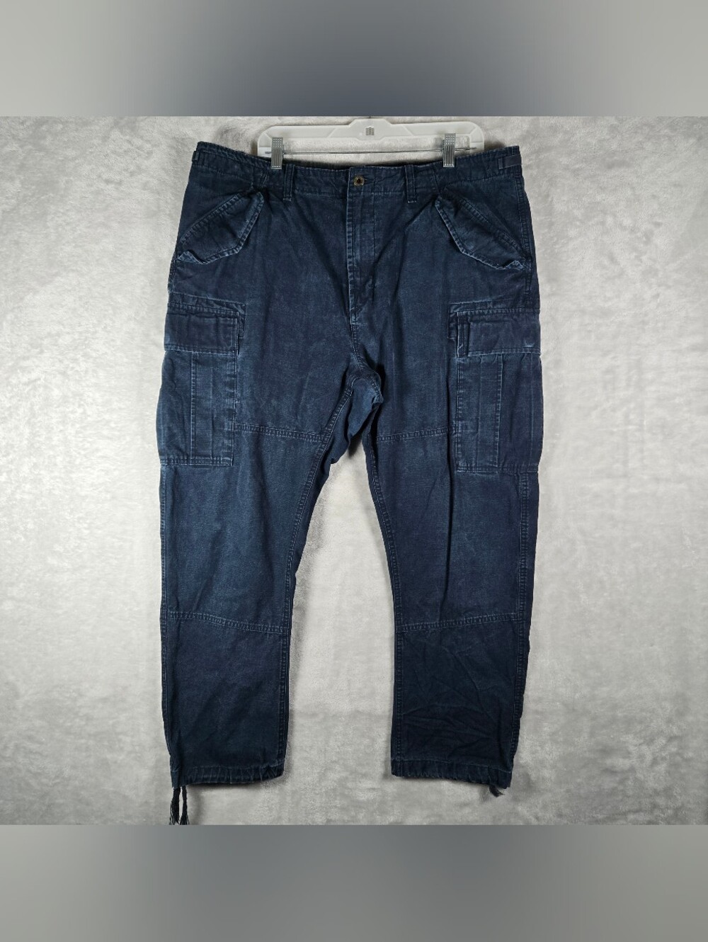 Polo Ralph Lauren Surplus Utility Cargo Pants Mens Size 40x30 Navy Blue Military